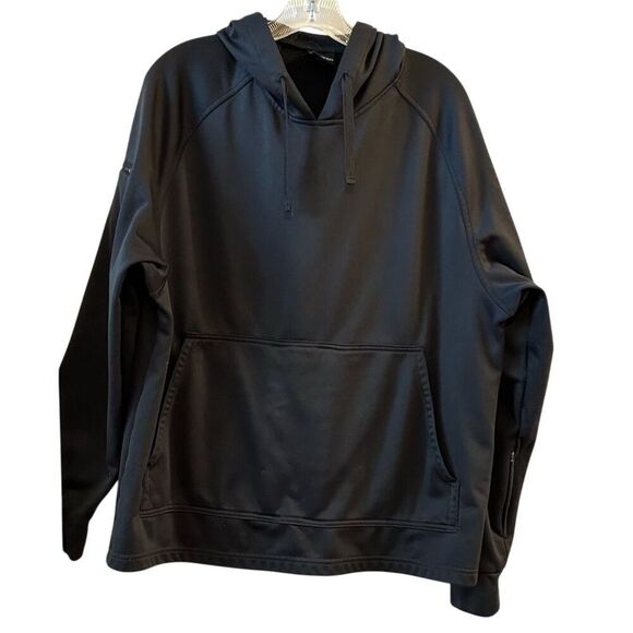 Propper Men's Black Pullover Hoodie Size L Fleece Kangaroo Pocket - Picture 1 of 11